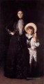 Mme Edward L Davis et son fils Livingston portrait John Singer Sargent